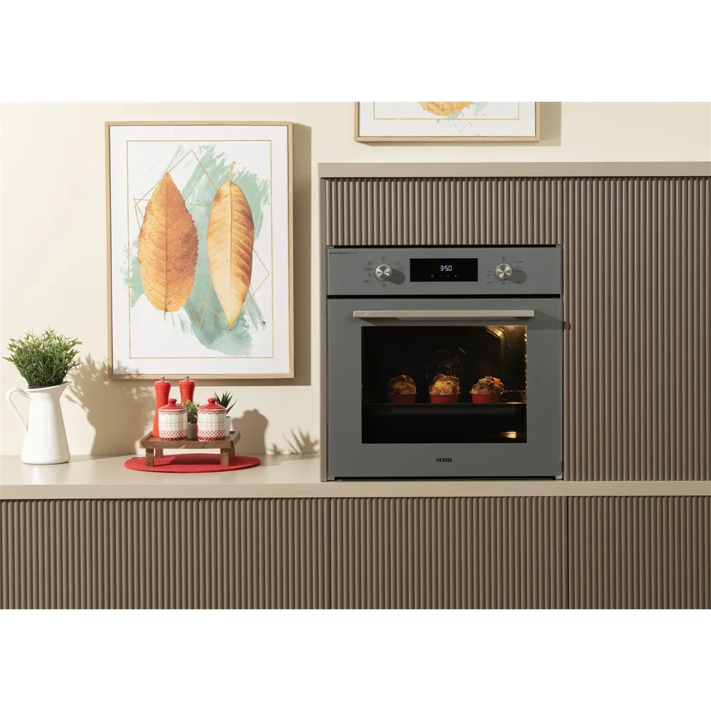Vestel AF-7841 G 70 Lt A Enerji Sınıfı Ankastre Fırın Görsel 4