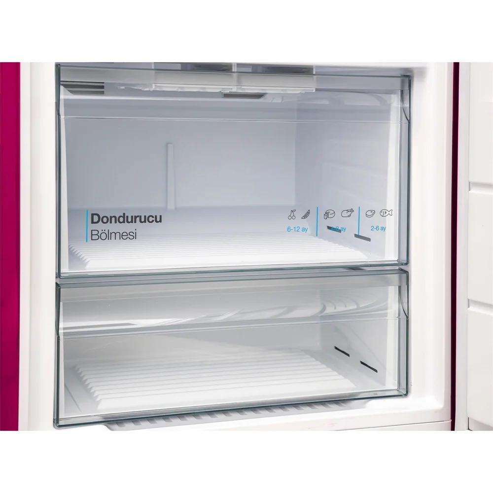 Vestel RETRO NFK52111 Pembe 471 Lt No-Frost Buzdolabı Görsel 4
