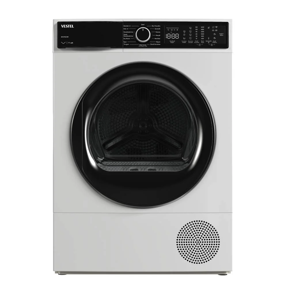 Vestel  KM 127402 WIFI 12 Kg Kurutma Makinesi