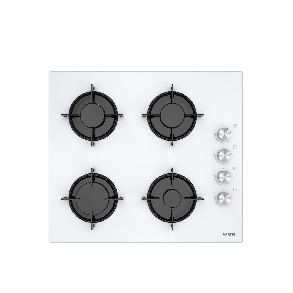 Vestel AO-61041 B DG 60 cm 4 Gözü Gazlı Ankastre Ocak