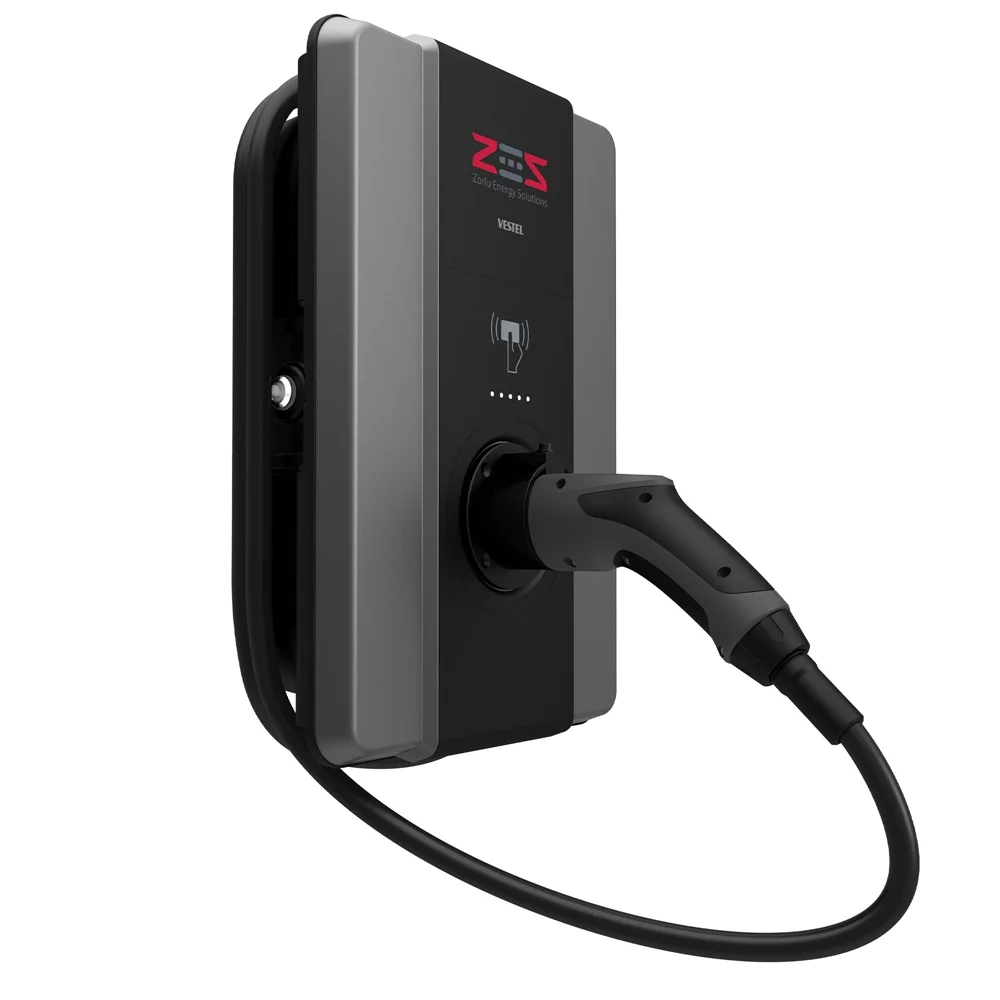 Vestel Elektrikli Araç Şarj İstasyonu EVC04 ZES4-AC22SW-T2P OPT2 22 kW Smart Wi-Fi Kablolu - İkinci Görsel