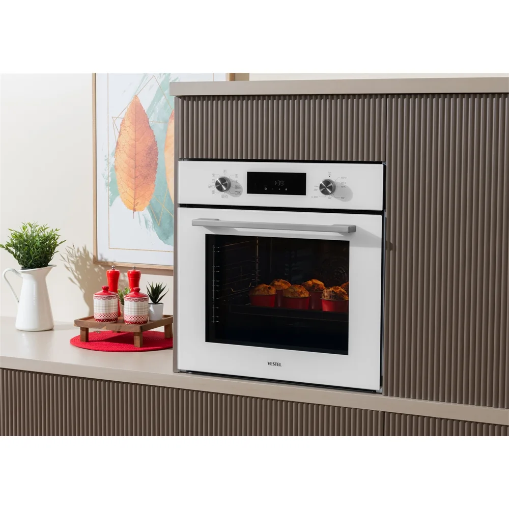 Vestel AF-6841 B 70 Lt A Enerji Sınıfı Ankastre Fırın Görsel 4