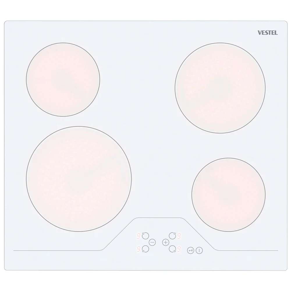Vestel AO-6330 B 60 cm Vitroseramik Ankastre Ocak - İkinci Görsel