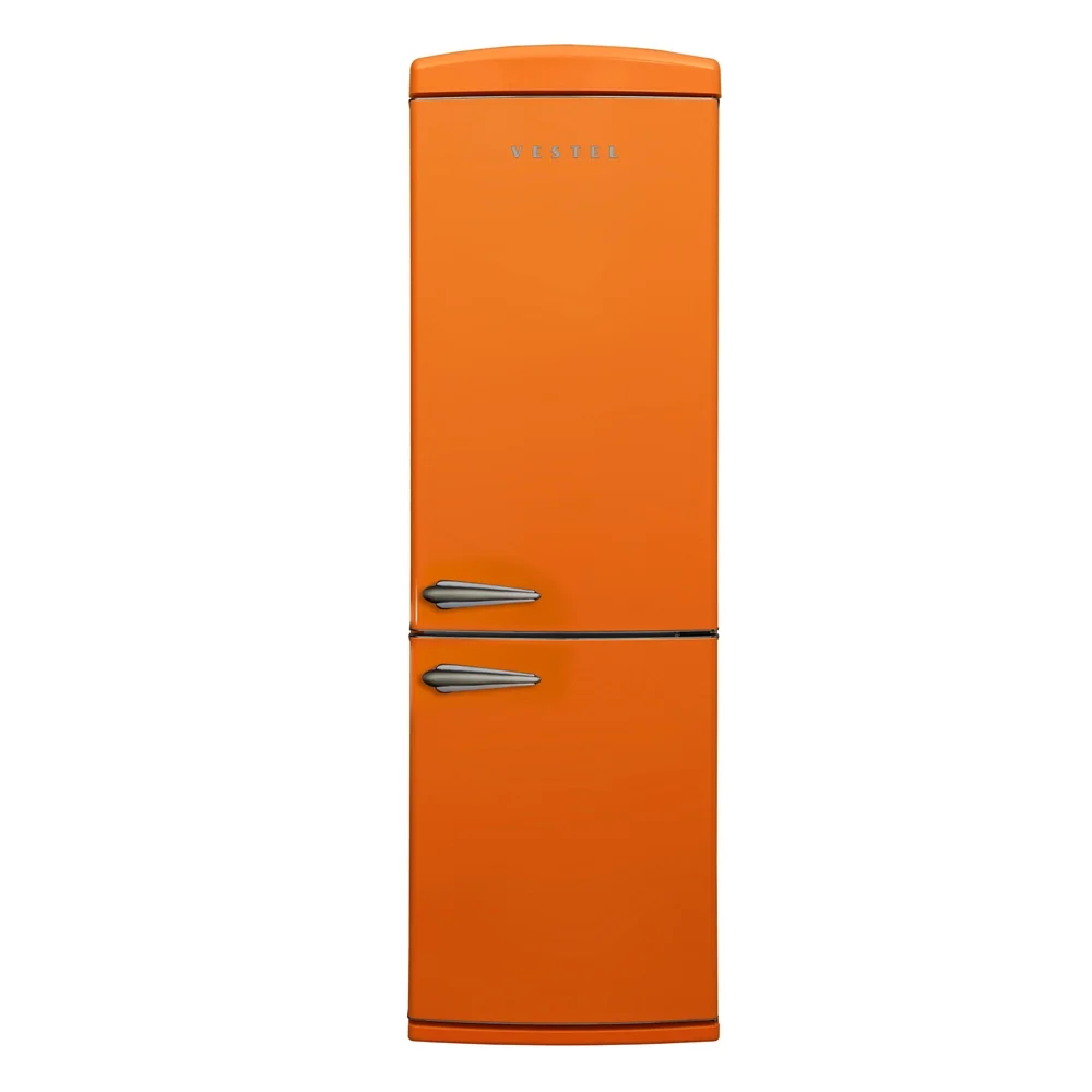 Vestel RETRO NFK37011 TURUNCU 330 Lt No-Frost Buzdolabı