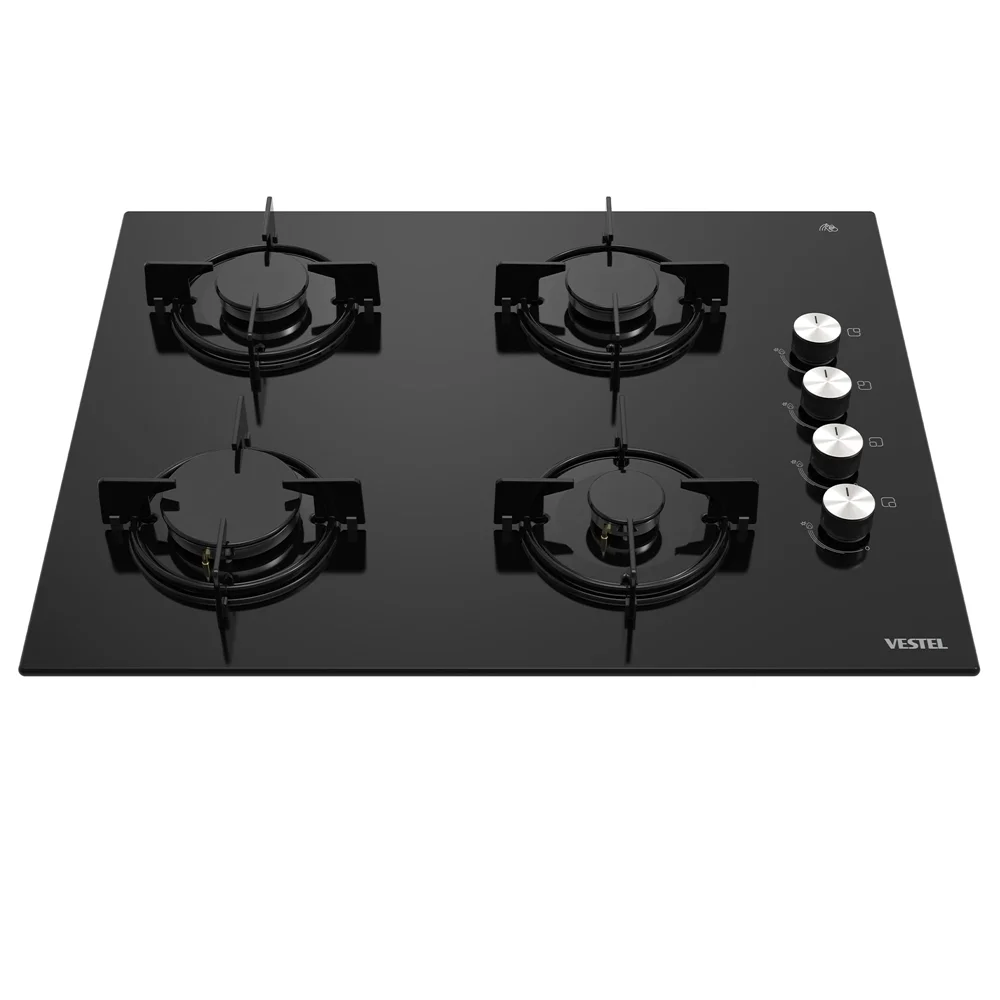 Vestel AO-651041 S DG 65 cm 4 Gözü Gazlı Ankastre Ocak - İkinci Görsel