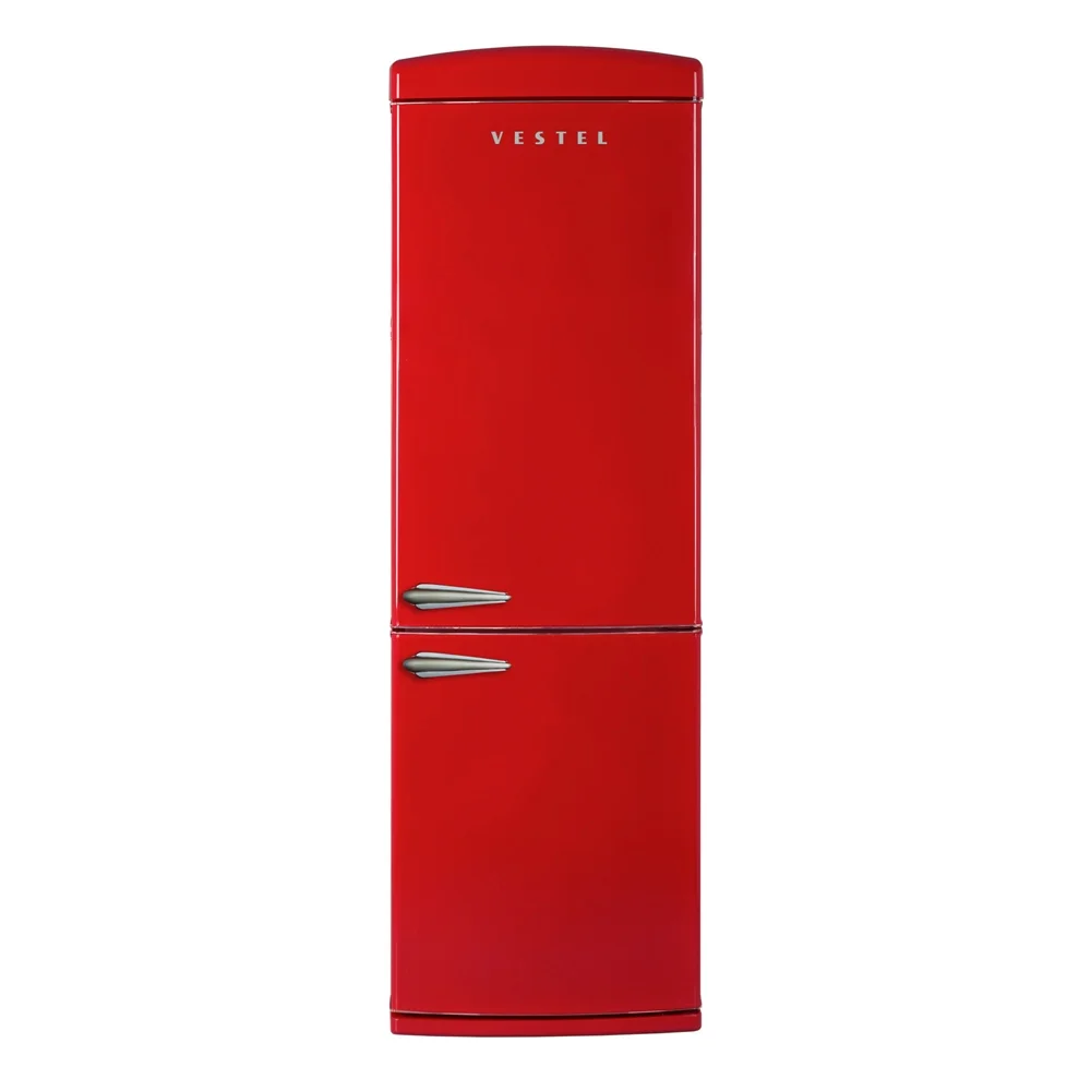 Vestel RETRO NFK37211 KIRMIZI 330 Lt No-Frost Buzdolabı