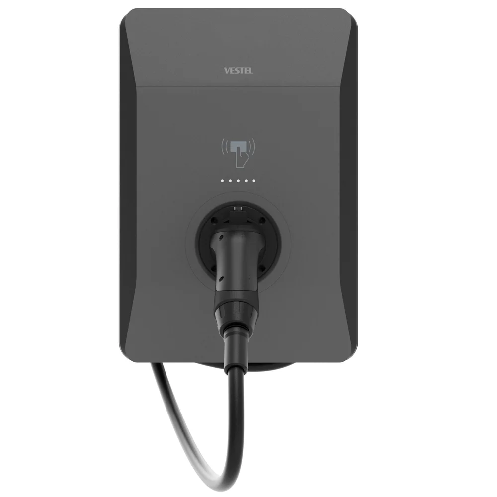 Vestel Elektrikli Araç Şarj İstasyonu EVC04 AC22SW-T2P Smart 22kW Kablolu - İkinci Görsel