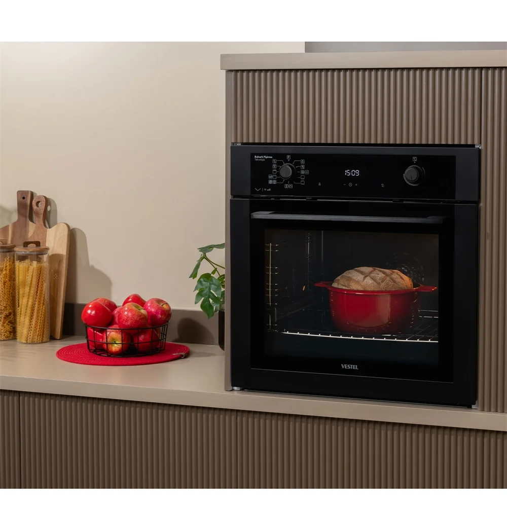 Vestel AF-810412 MS LF WIFI 70 Lt A Enerji Sınıfı Ankastre Fırın - İkinci Görsel