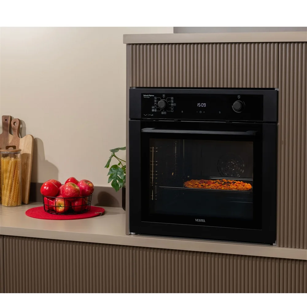 Vestel AF-810412 MS LF WIFI 70 Lt A Enerji Sınıfı Ankastre Fırın Görsel 3