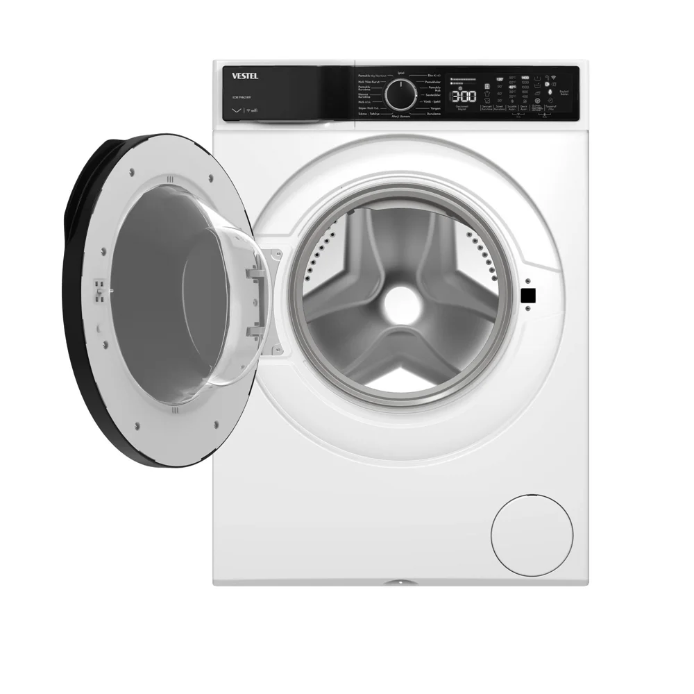 Vestel KCMI 99442 WIFI 9 Kg 1400 Devir Kurutmalı Çamaşır Makinesi Görsel 2