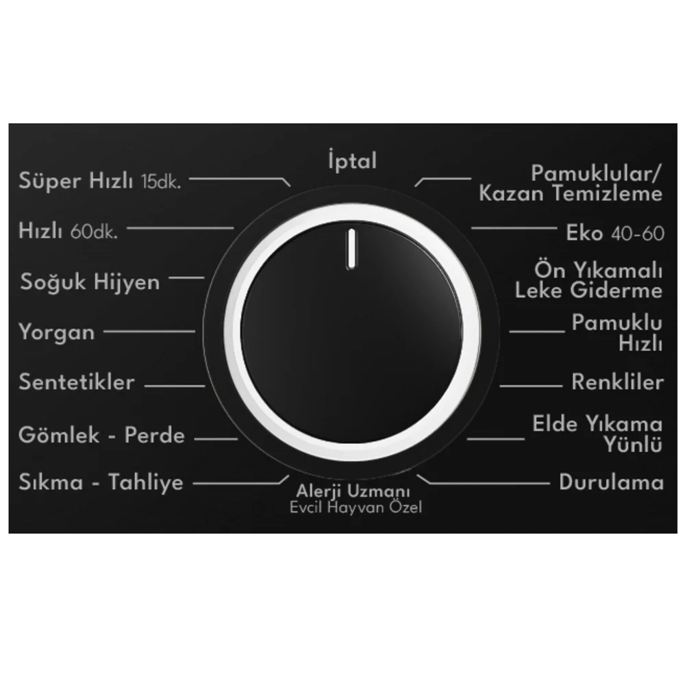 Vestel CMI 97422 WIFI  9 Kg 1200 Devir Çamaşır Makinesi Görsel 4