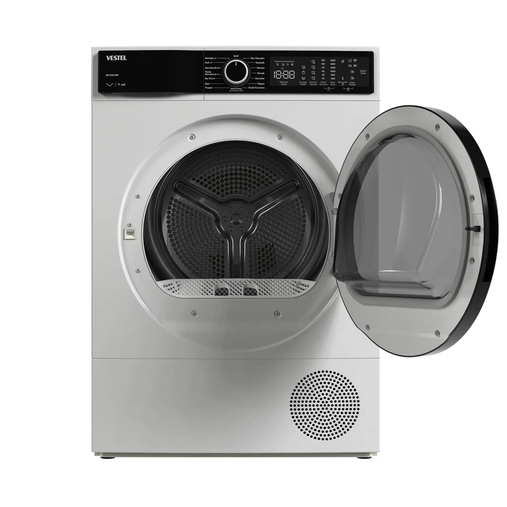 Vestel  KM 97402 WIFI 9 Kg Kurutma Makinesi Görsel 4