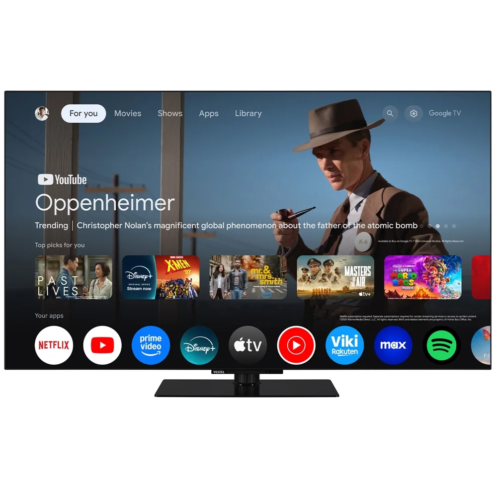 Vestel 55OG9950 55'' 4K SMART OLED GOOGLE TV - İkinci Görsel