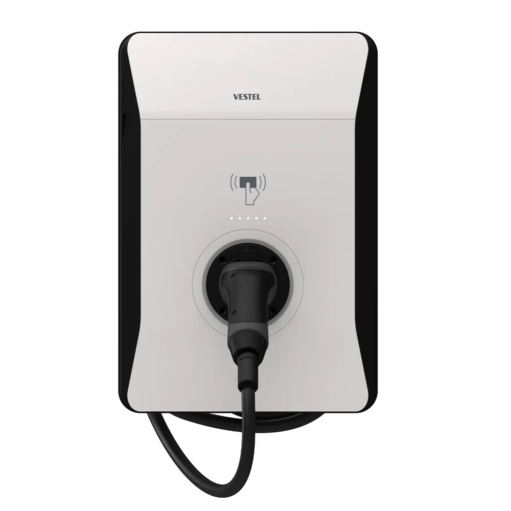 Vestel Elektrikli Araç Şarj İstasyonu EVC04 Smart Wi-Fi 22kW Kablolu