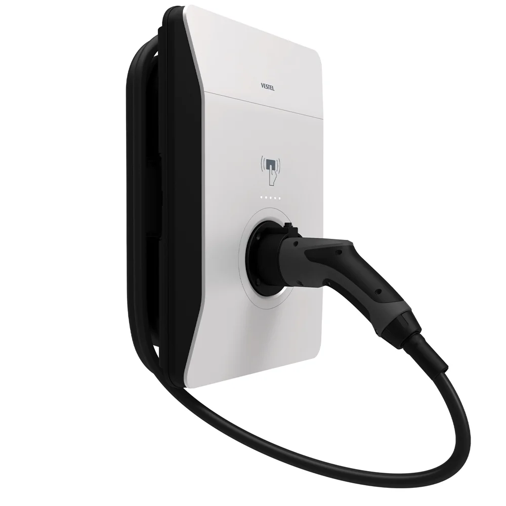 Vestel Elektrikli Araç Şarj İstasyonu EVC04 Smart Wi-Fi 22kW Kablolu Görsel 4