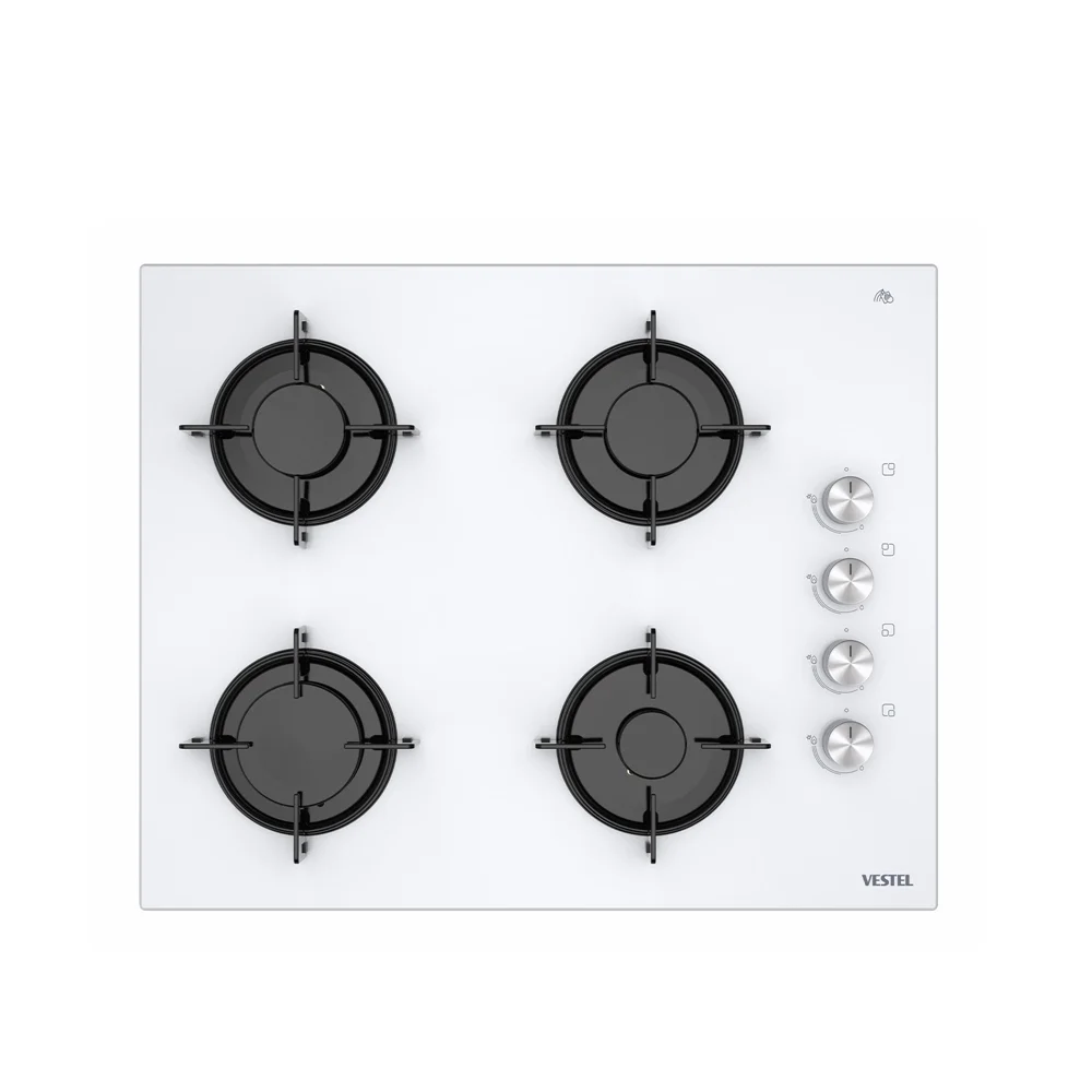 Vestel AO-651041 B DG 65 cm 4 Gözü Gazlı Ankastre Ocak