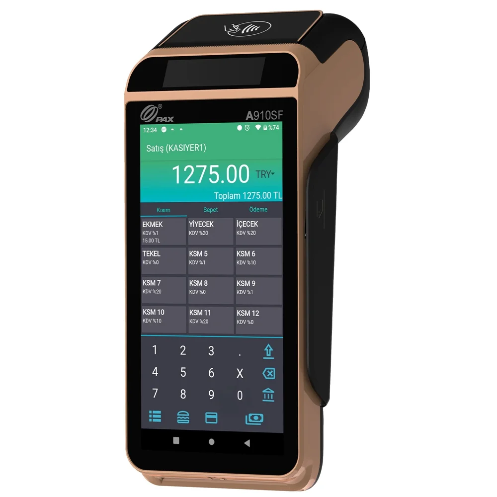 PAX A910SF Android YazarkasaPOS