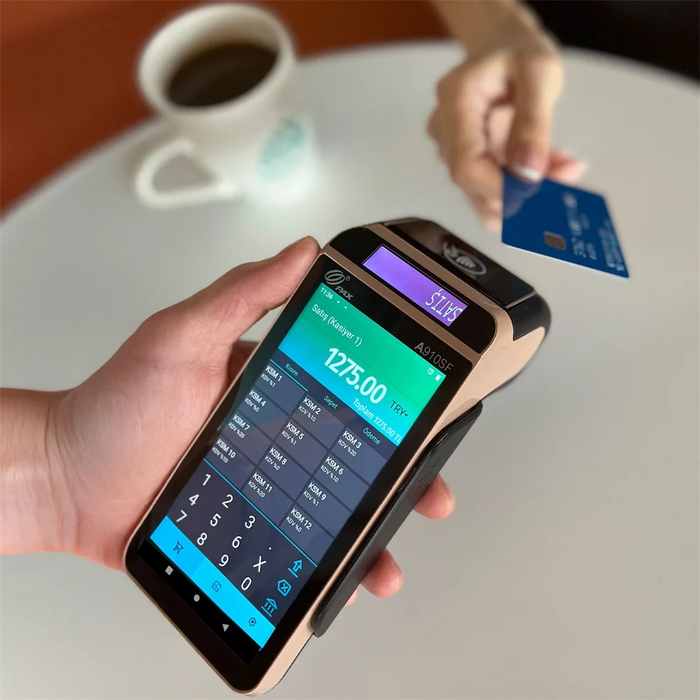PAX A910SF Android YazarkasaPOS Görsel 4