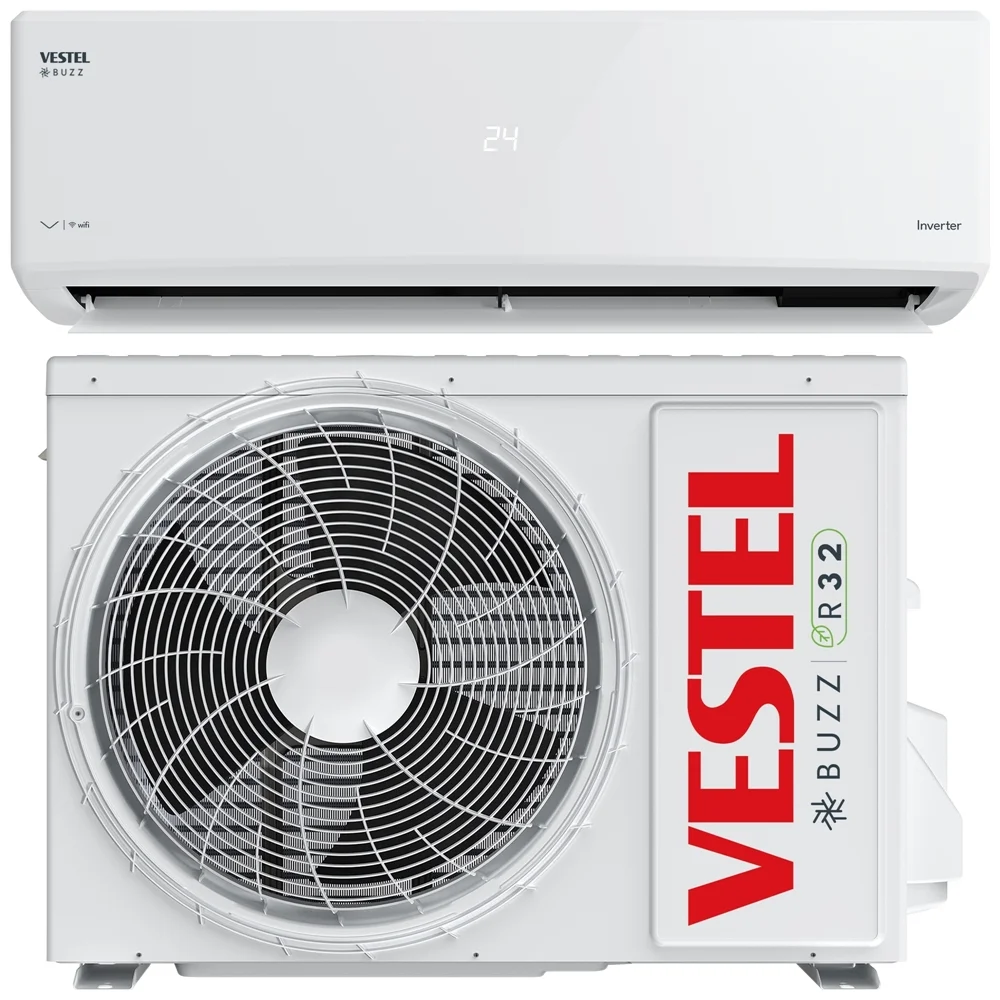 Vestel Buzz Inverter 094 A++ WIFI Klima Görsel 3