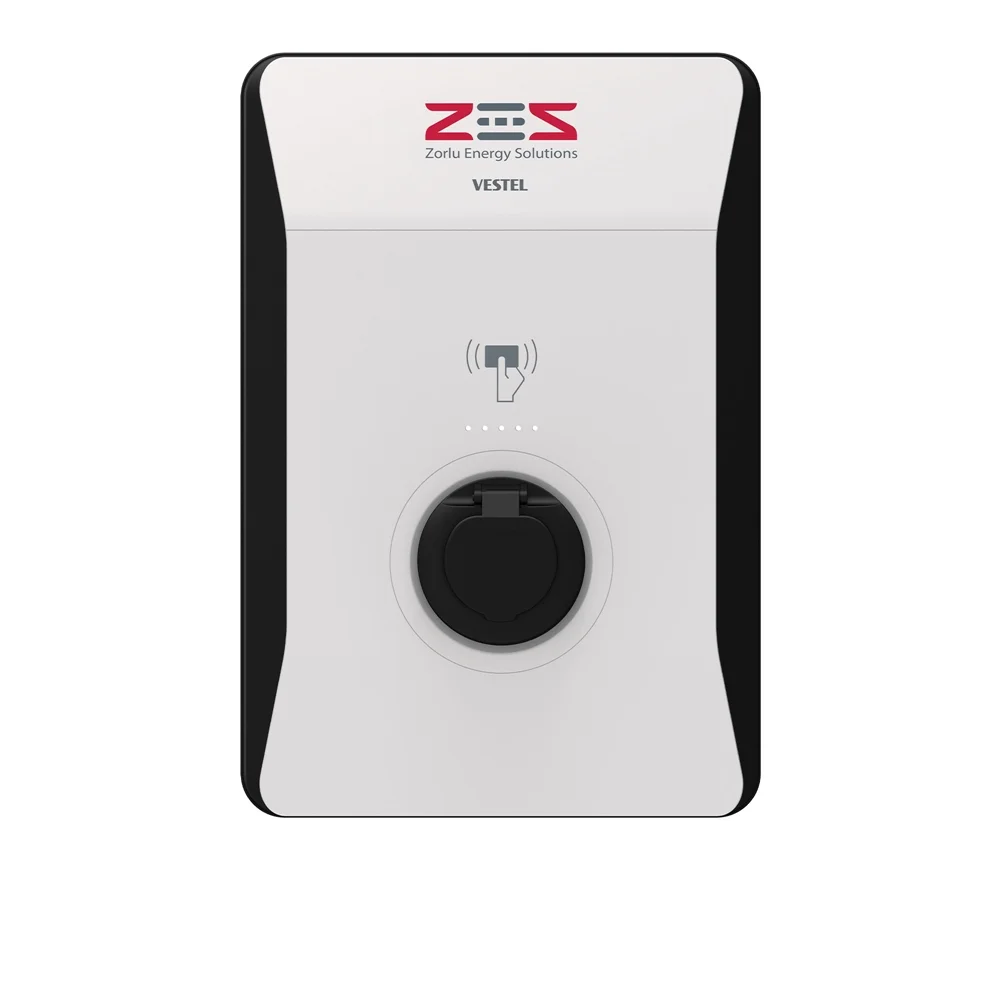 Vestel Elektrikli Araç Şarj İstasyonu EVC04 ZES4-AC22SW-OPT1 22 kW Smart Wi-Fi Soketli