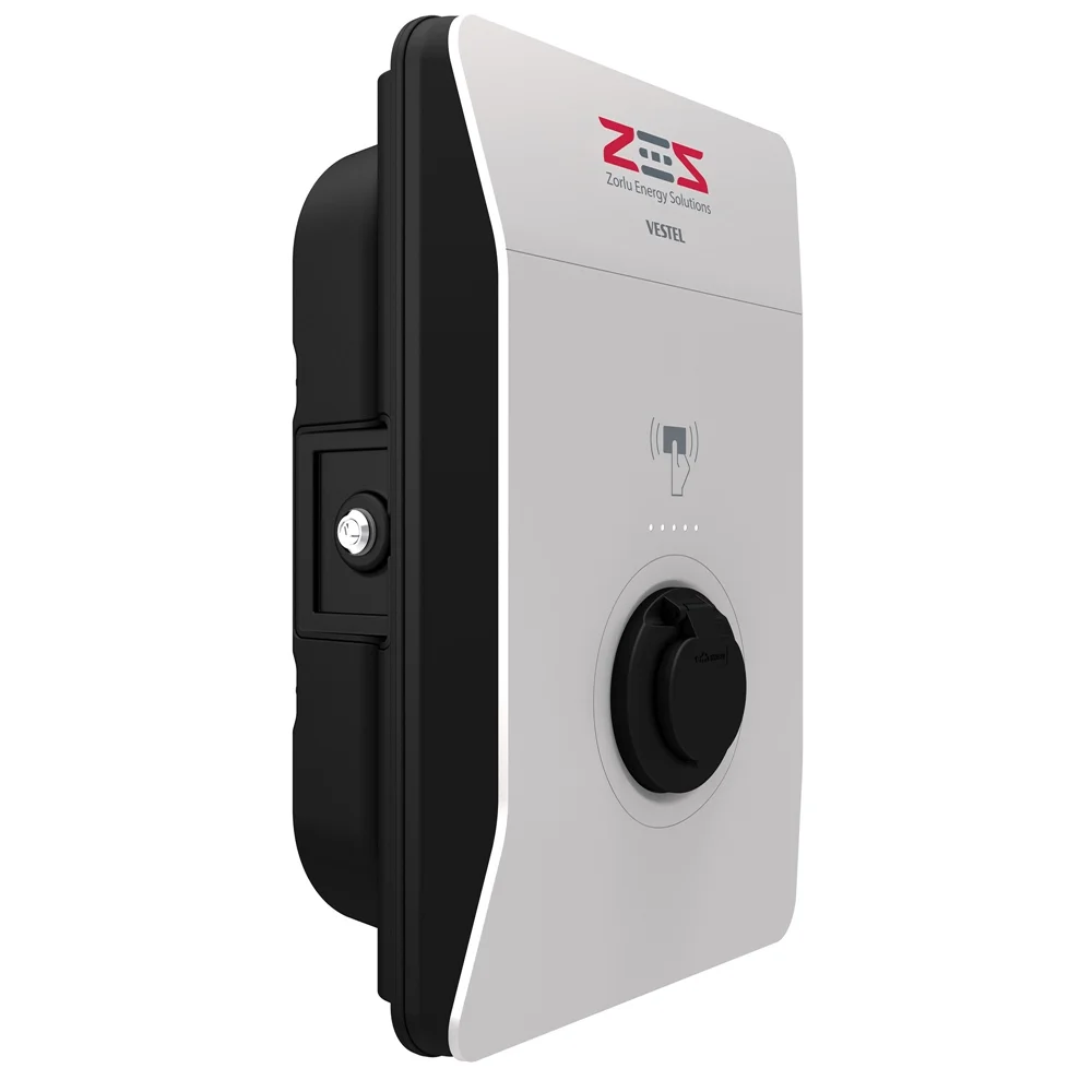 Vestel Elektrikli Araç Şarj İstasyonu EVC04 ZES4-AC22SW-OPT1 22 kW Smart Wi-Fi Soketli - İkinci Görsel