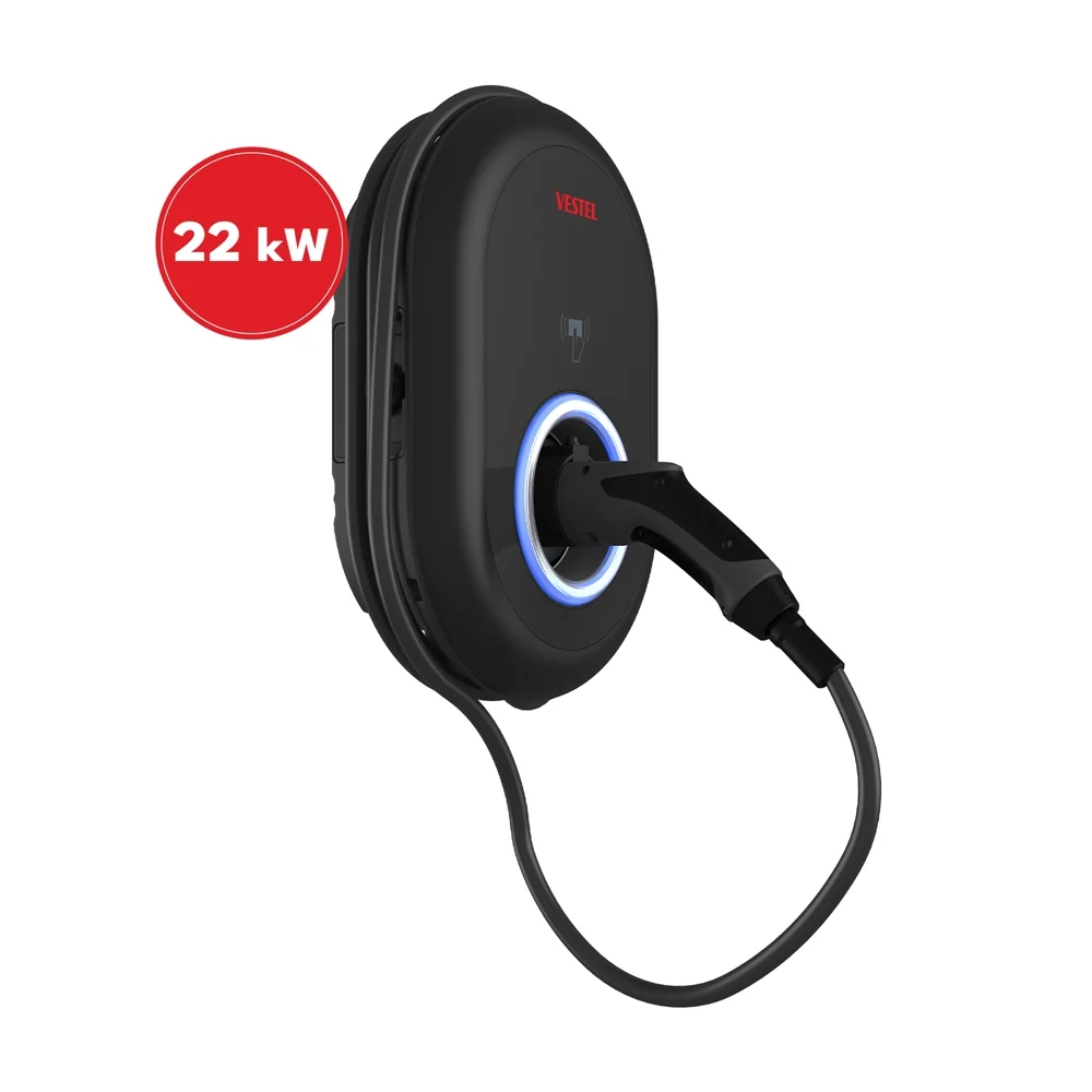 Vestel Elektrikli Araç Şarj İstasyonu EVC04 22kW Kablolu - İkinci Görsel