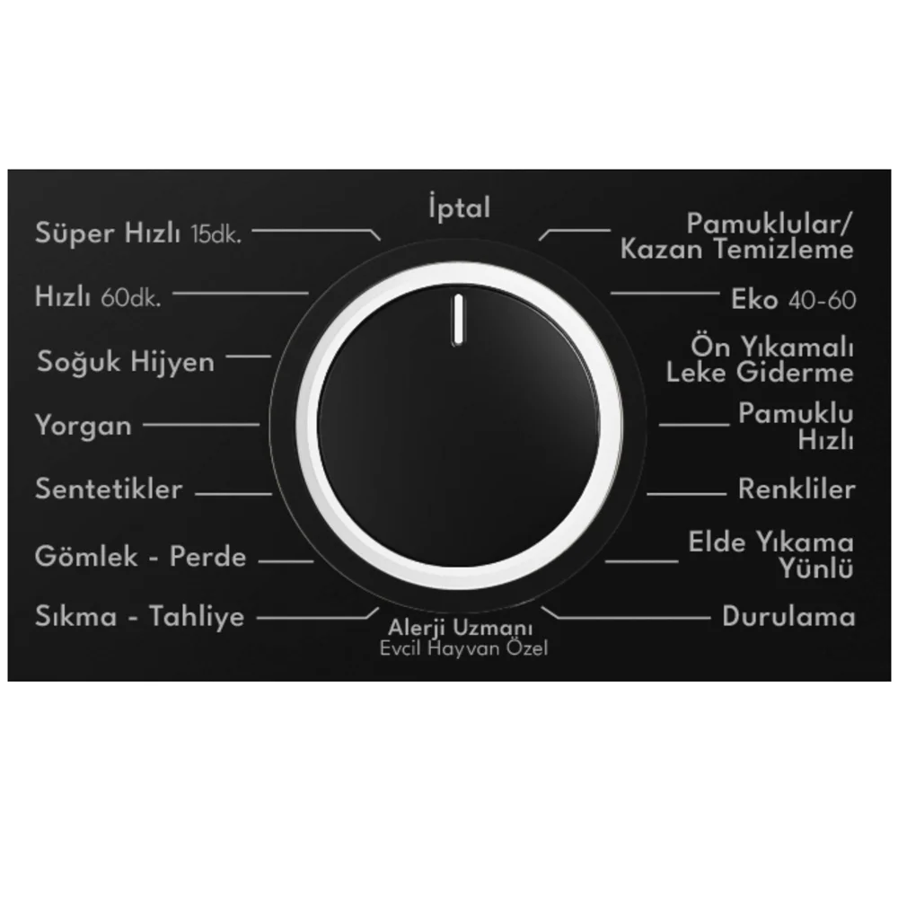 Vestel CMI 97402 WIFI 9 Kg 1000 Devir Çamaşır Makinesi Görsel 4
